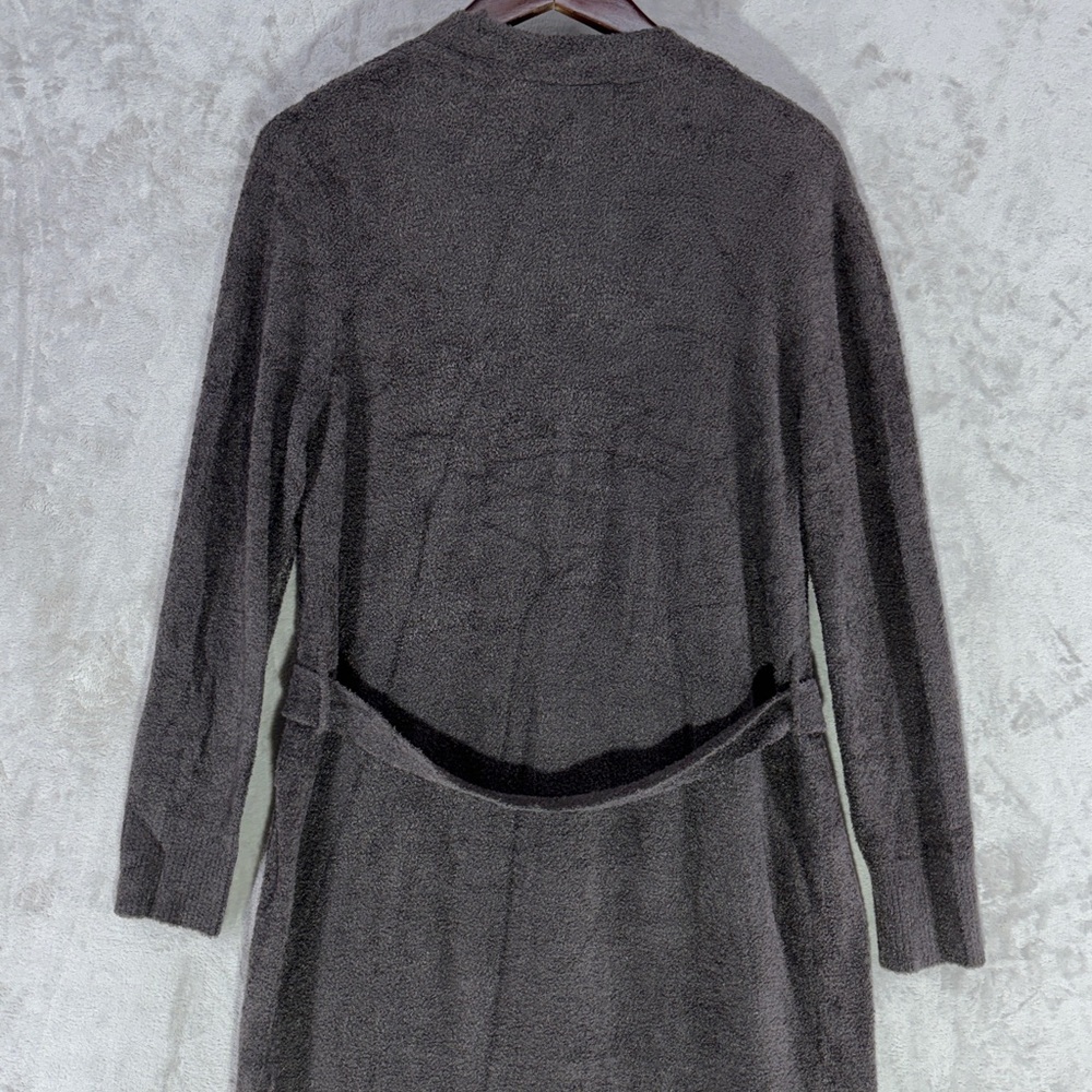 Barefoot Dreams CozyChic Lite Carbon Belted Long Robe Size XXS/XS - Picture 6 of 10